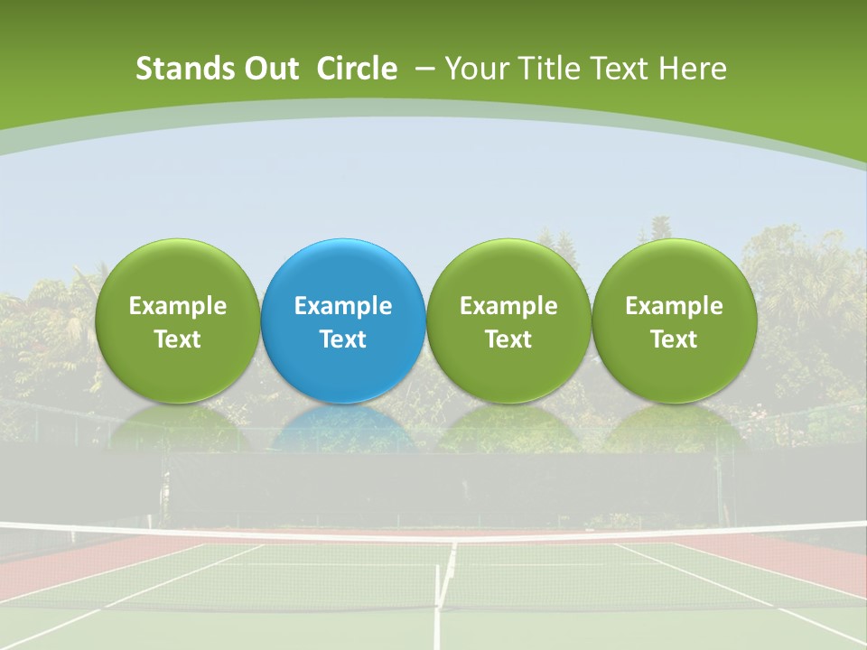 Match Competition Sports Red PowerPoint Template