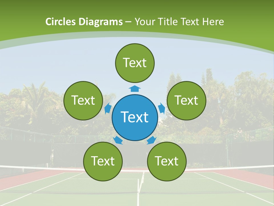 Match Competition Sports Red PowerPoint Template