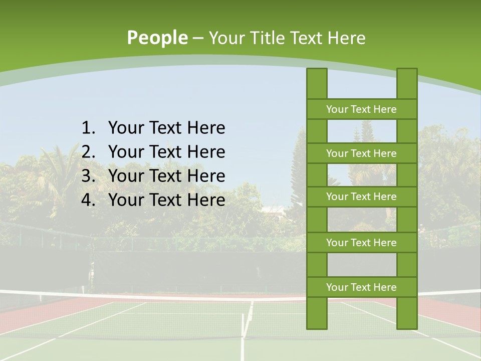 Match Competition Sports Red PowerPoint Template