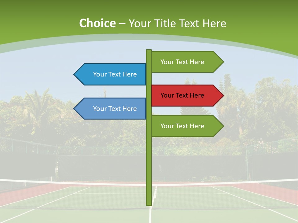 Match Competition Sports Red PowerPoint Template