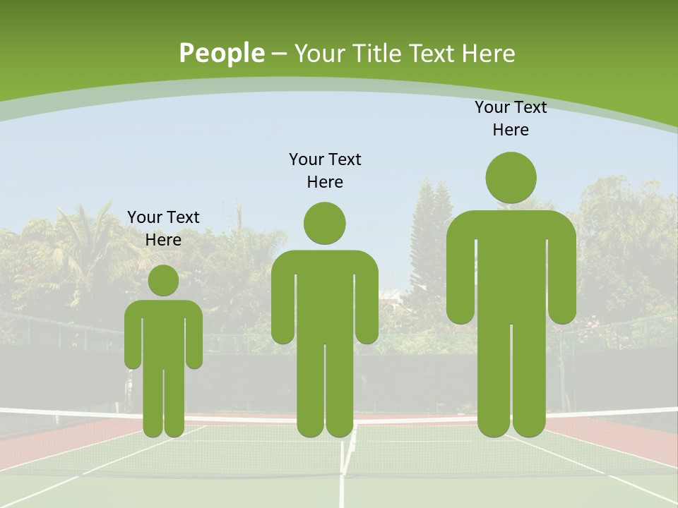 Match Competition Sports Red PowerPoint Template