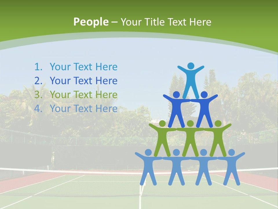 Match Competition Sports Red PowerPoint Template