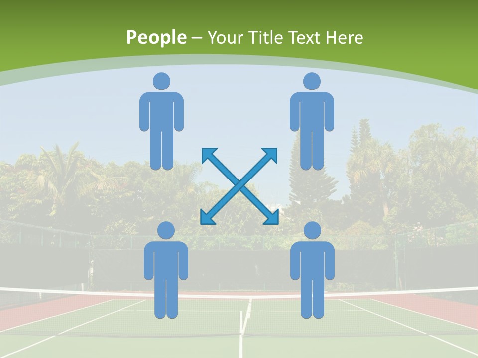 Match Competition Sports Red PowerPoint Template