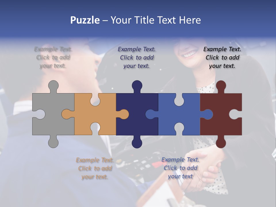 Mechanic Smile Female PowerPoint Template