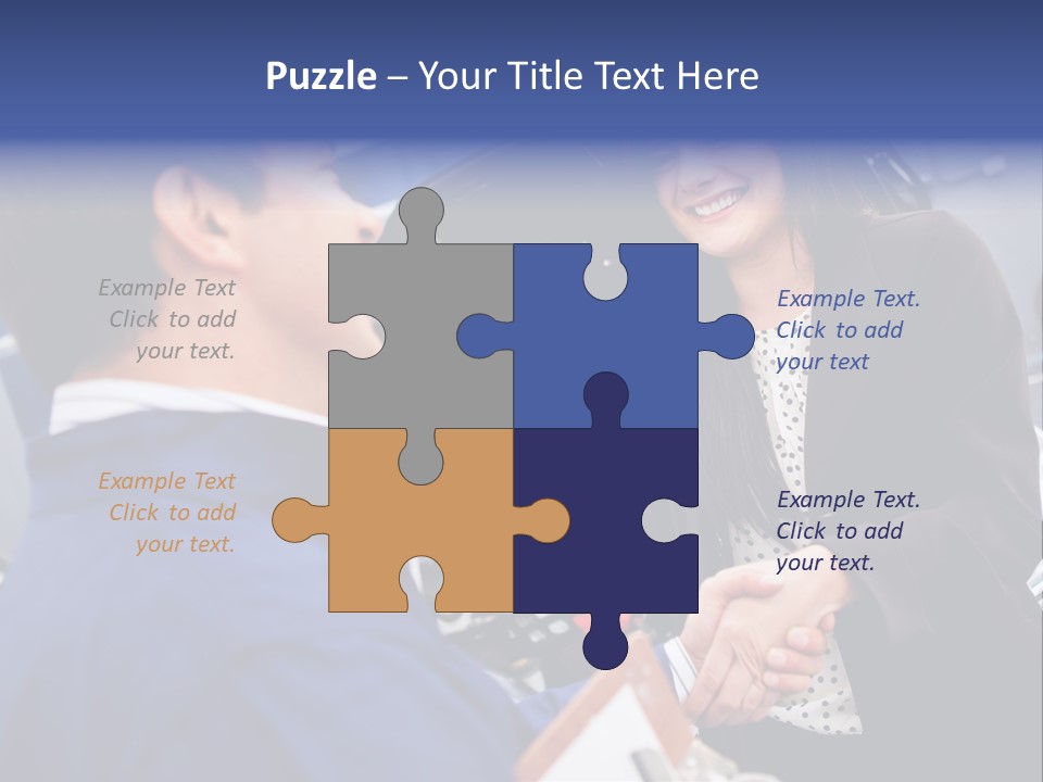 Mechanic Smile Female PowerPoint Template