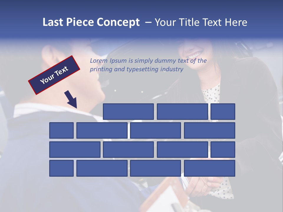 Mechanic Smile Female PowerPoint Template