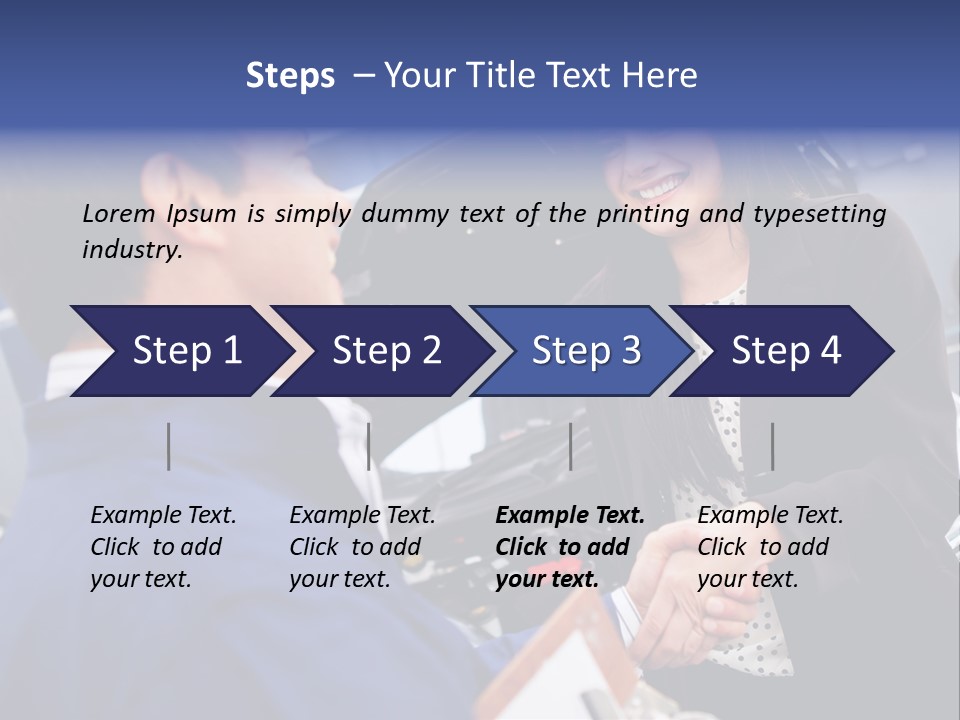 Mechanic Smile Female PowerPoint Template