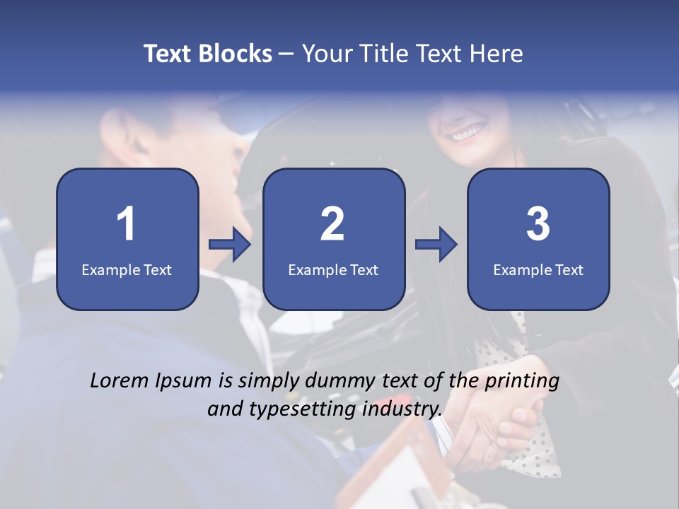 Mechanic Smile Female PowerPoint Template