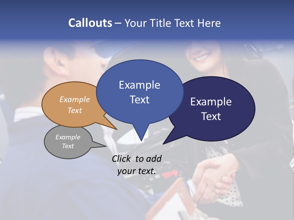 Mechanic Smile Female PowerPoint Template
