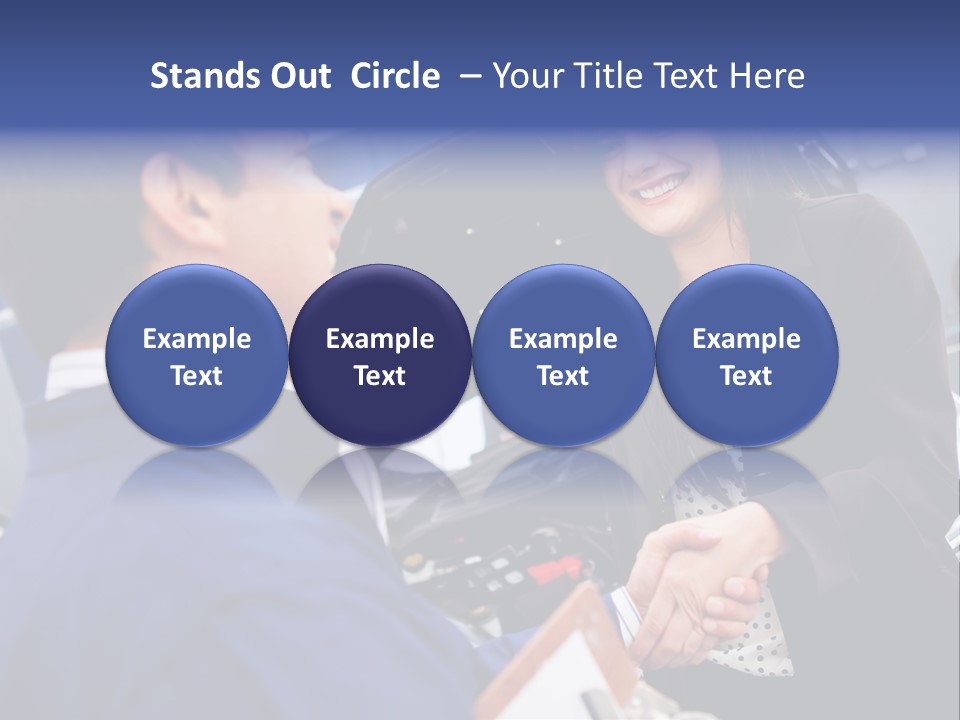 Mechanic Smile Female PowerPoint Template