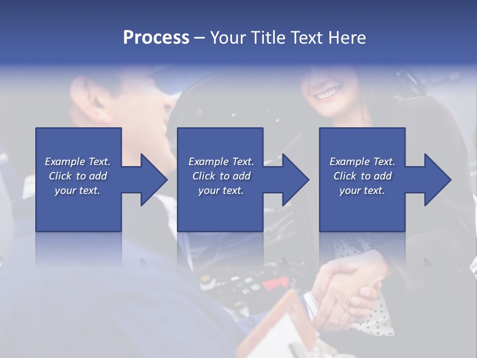 Mechanic Smile Female PowerPoint Template