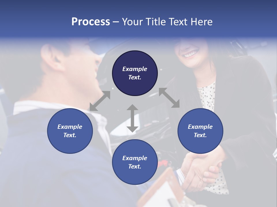 Mechanic Smile Female PowerPoint Template