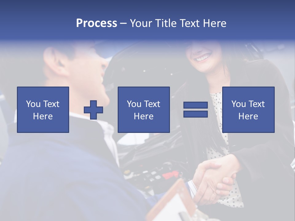 Mechanic Smile Female PowerPoint Template