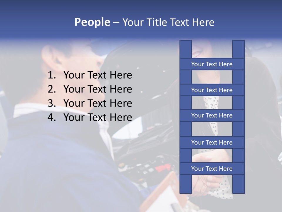 Mechanic Smile Female PowerPoint Template