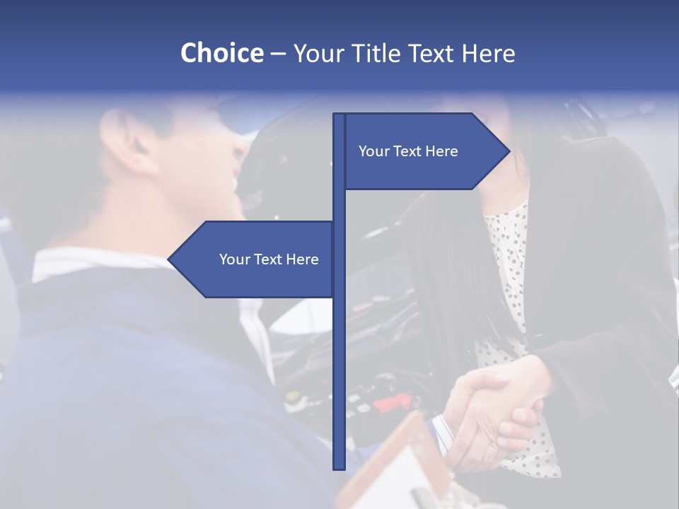 Mechanic Smile Female PowerPoint Template