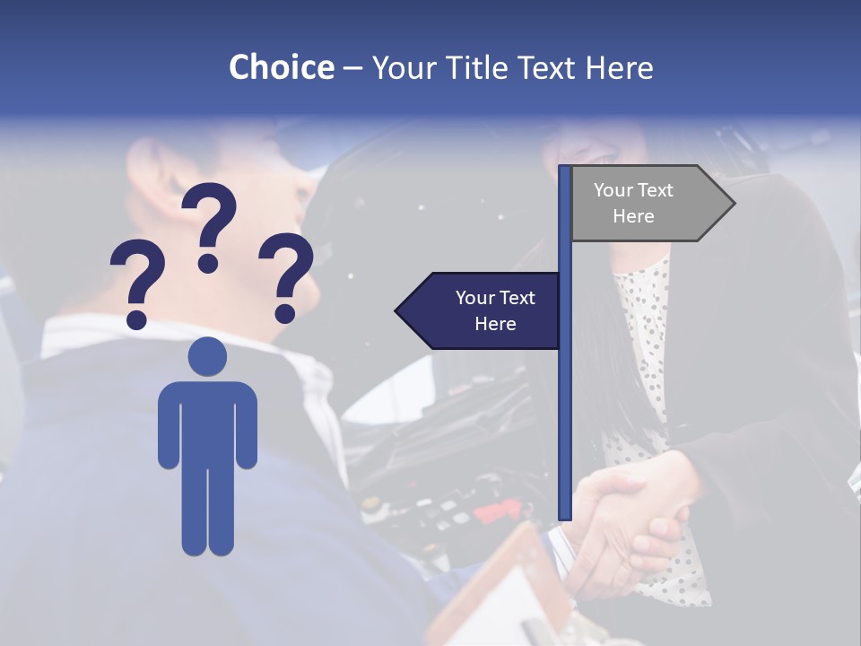 Mechanic Smile Female PowerPoint Template