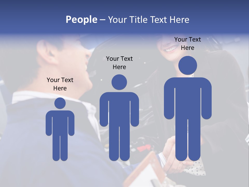 Mechanic Smile Female PowerPoint Template