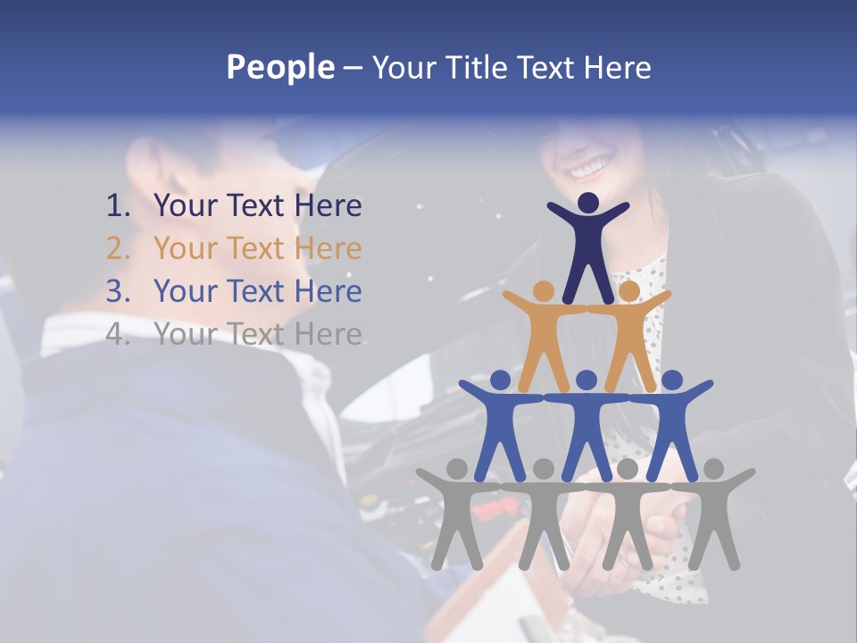 Mechanic Smile Female PowerPoint Template