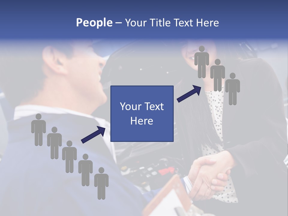 Mechanic Smile Female PowerPoint Template