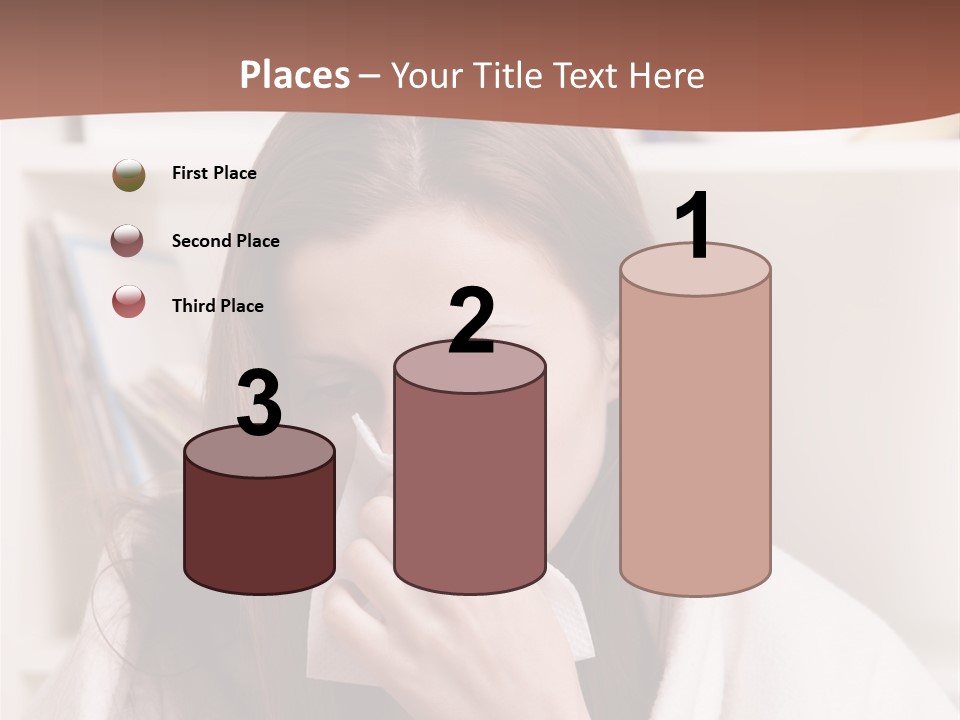 Indoors White Hands PowerPoint Template