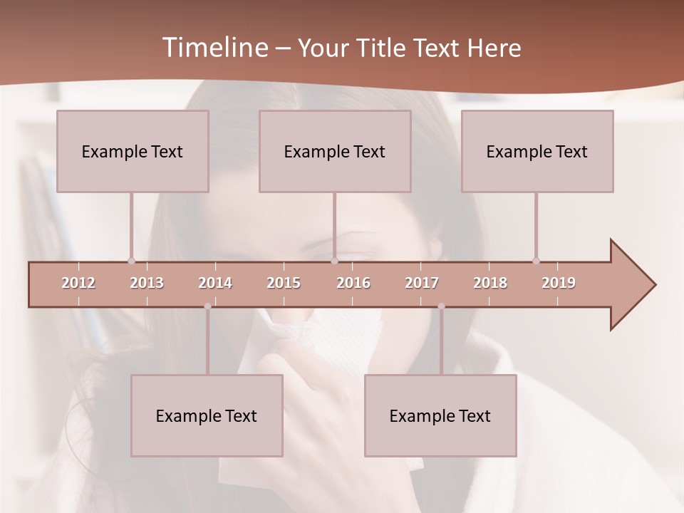 Indoors White Hands PowerPoint Template