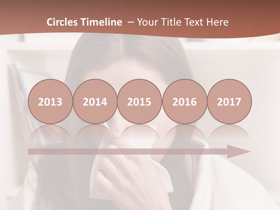 Indoors White Hands PowerPoint Template