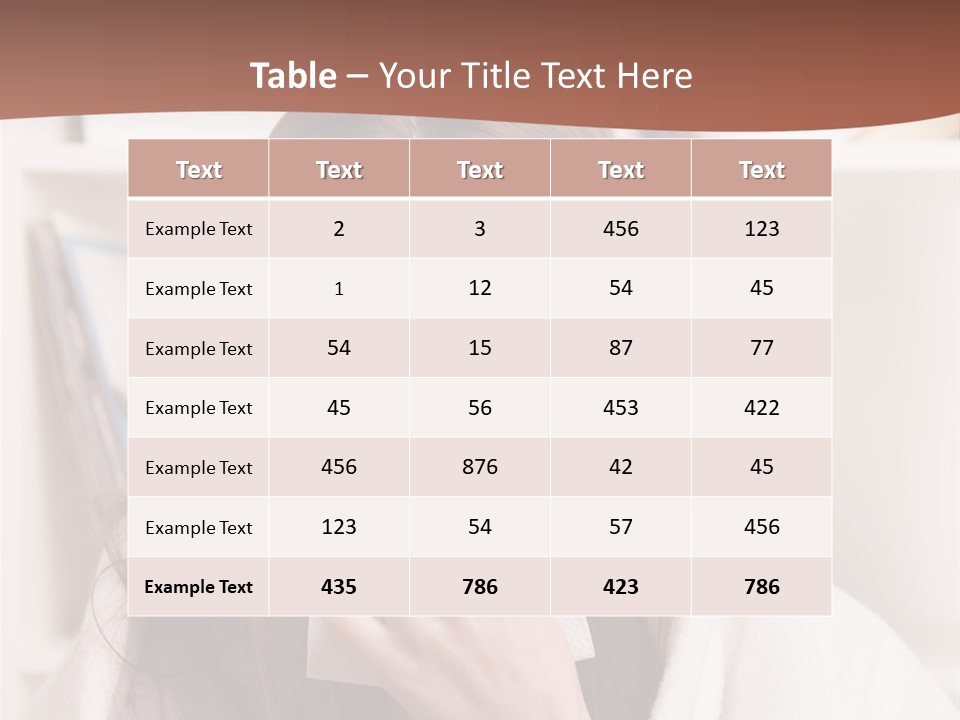 Indoors White Hands PowerPoint Template
