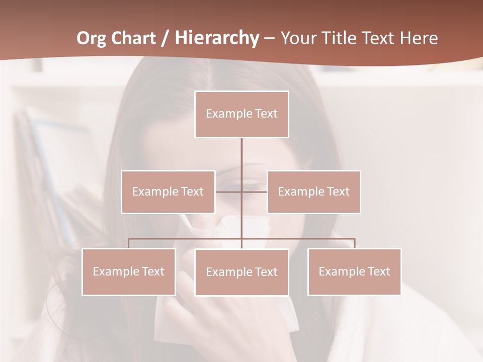 Indoors White Hands PowerPoint Template