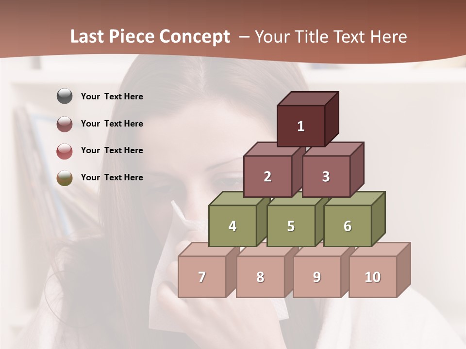 Indoors White Hands PowerPoint Template