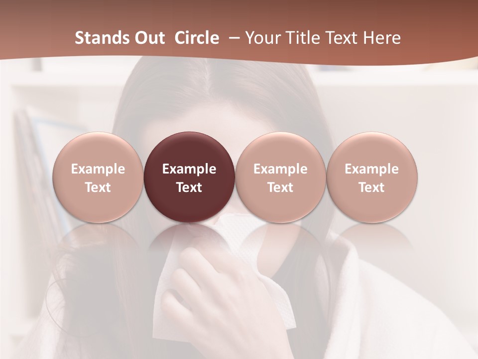 Indoors White Hands PowerPoint Template