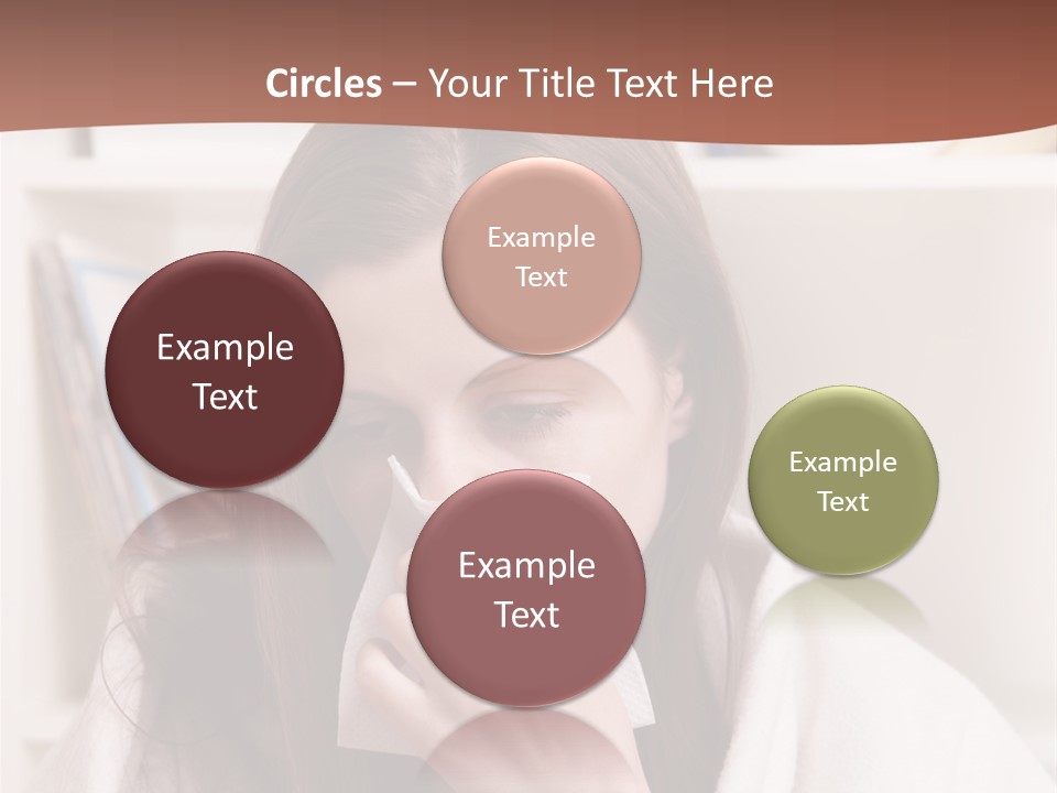 Indoors White Hands PowerPoint Template