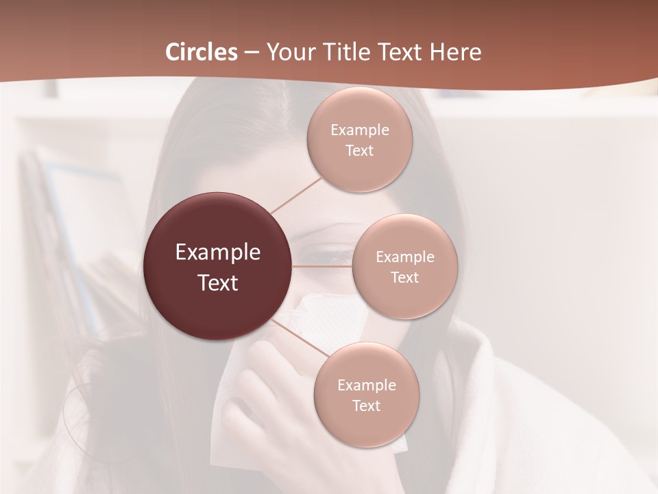 Indoors White Hands PowerPoint Template