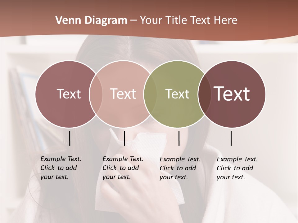 Indoors White Hands PowerPoint Template