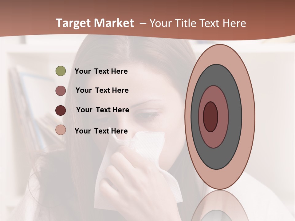 Indoors White Hands PowerPoint Template