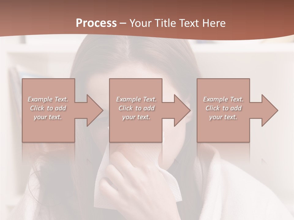 Indoors White Hands PowerPoint Template