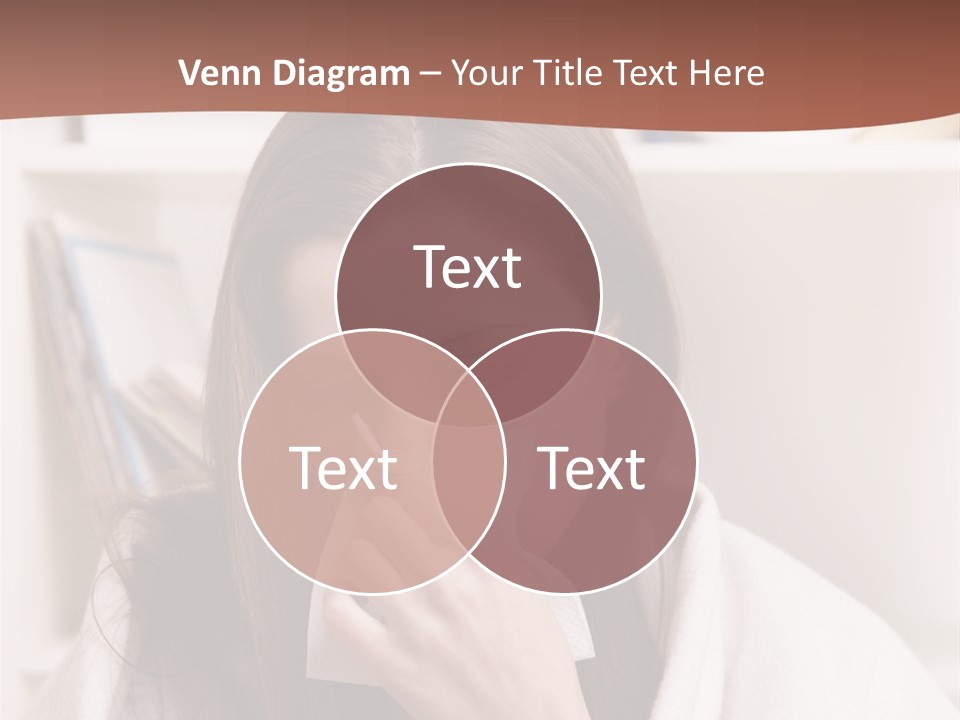 Indoors White Hands PowerPoint Template