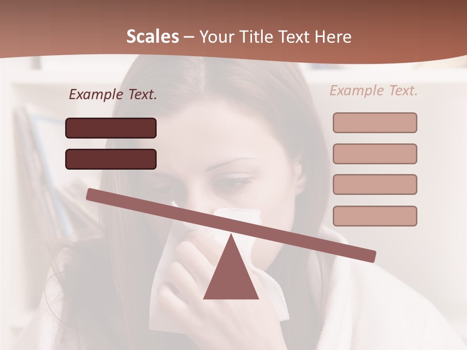 Indoors White Hands PowerPoint Template