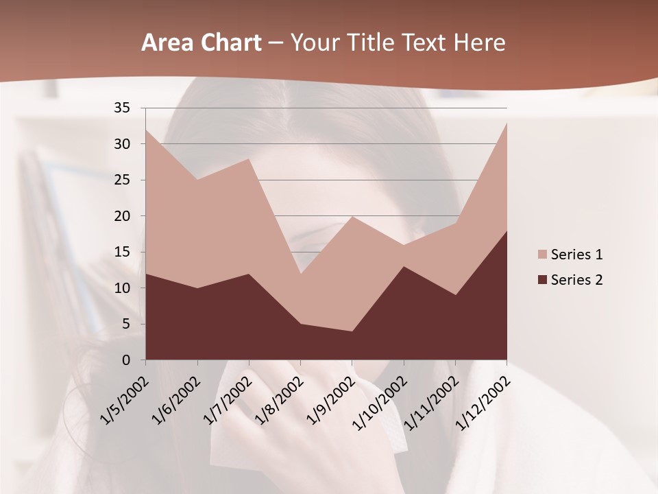 Indoors White Hands PowerPoint Template