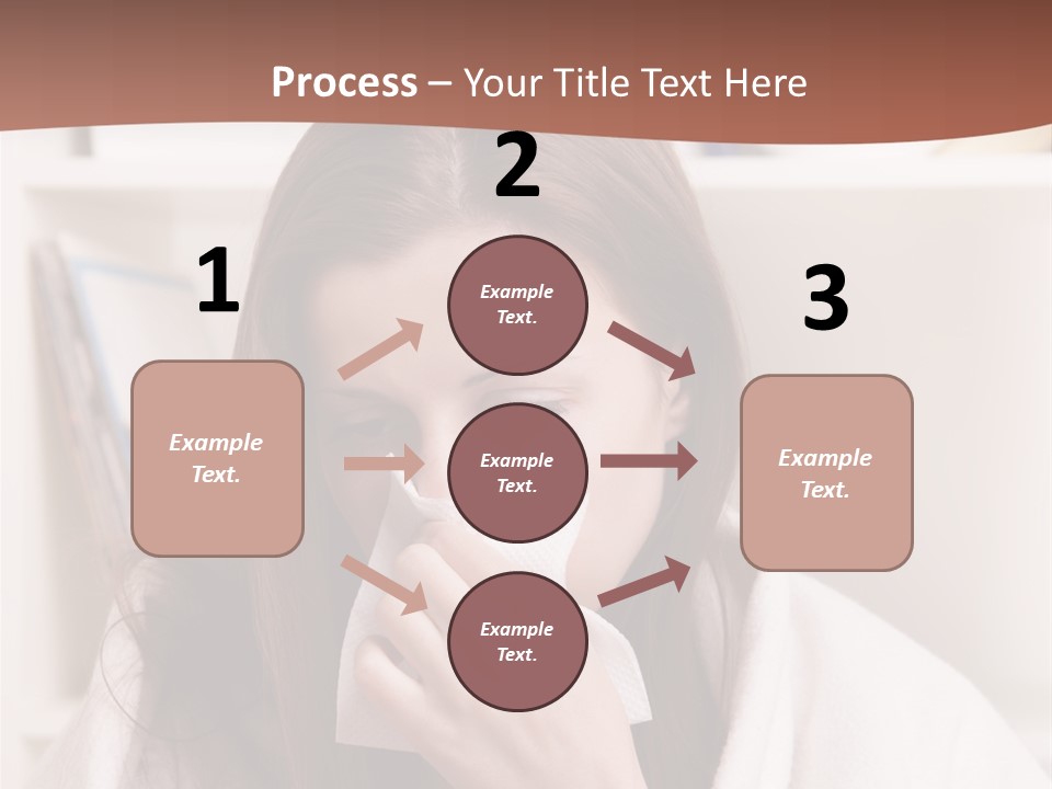 Indoors White Hands PowerPoint Template