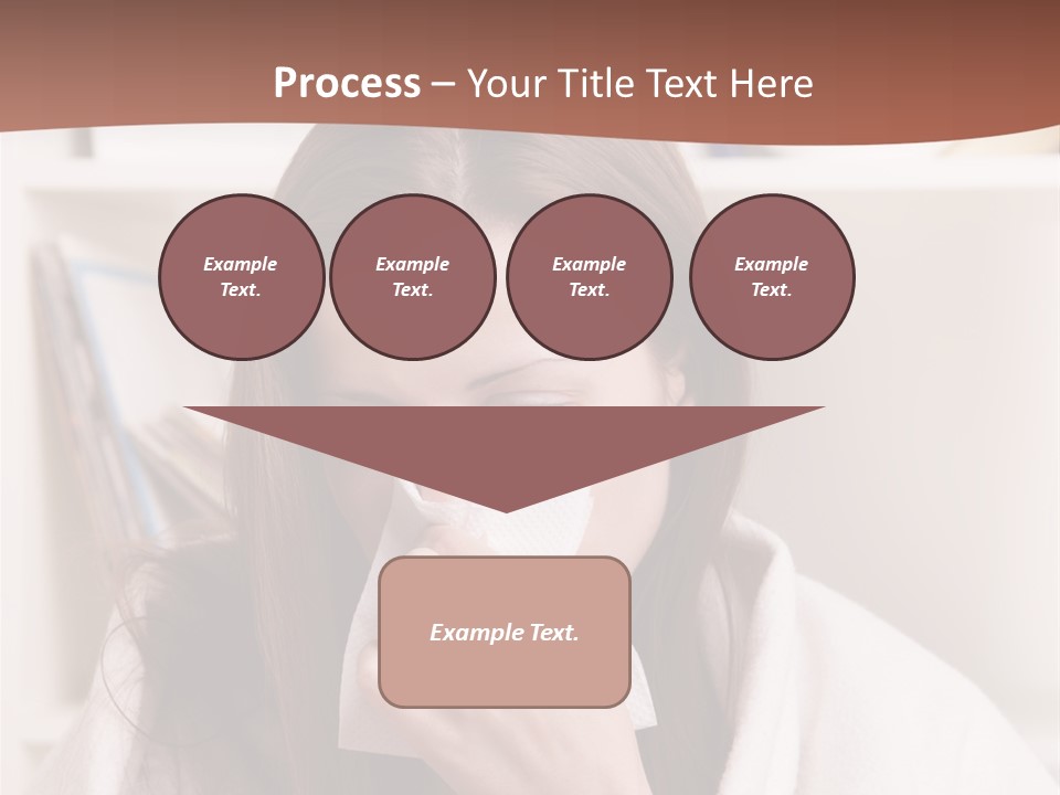 Indoors White Hands PowerPoint Template