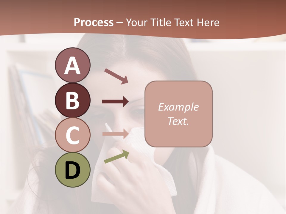 Indoors White Hands PowerPoint Template