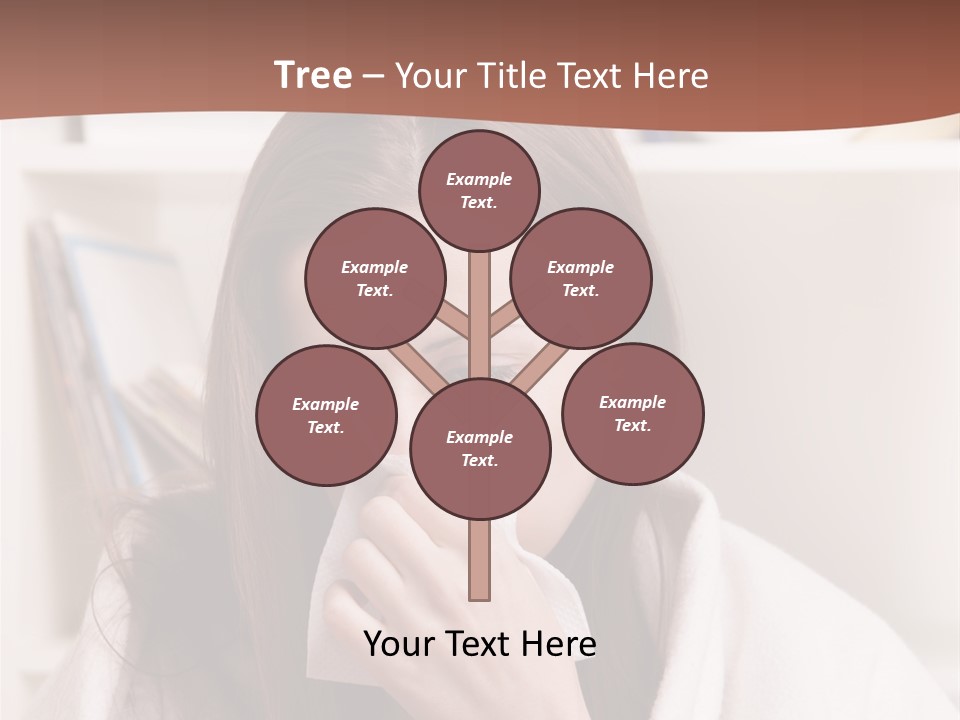 Indoors White Hands PowerPoint Template