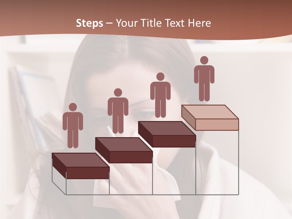 Indoors White Hands PowerPoint Template