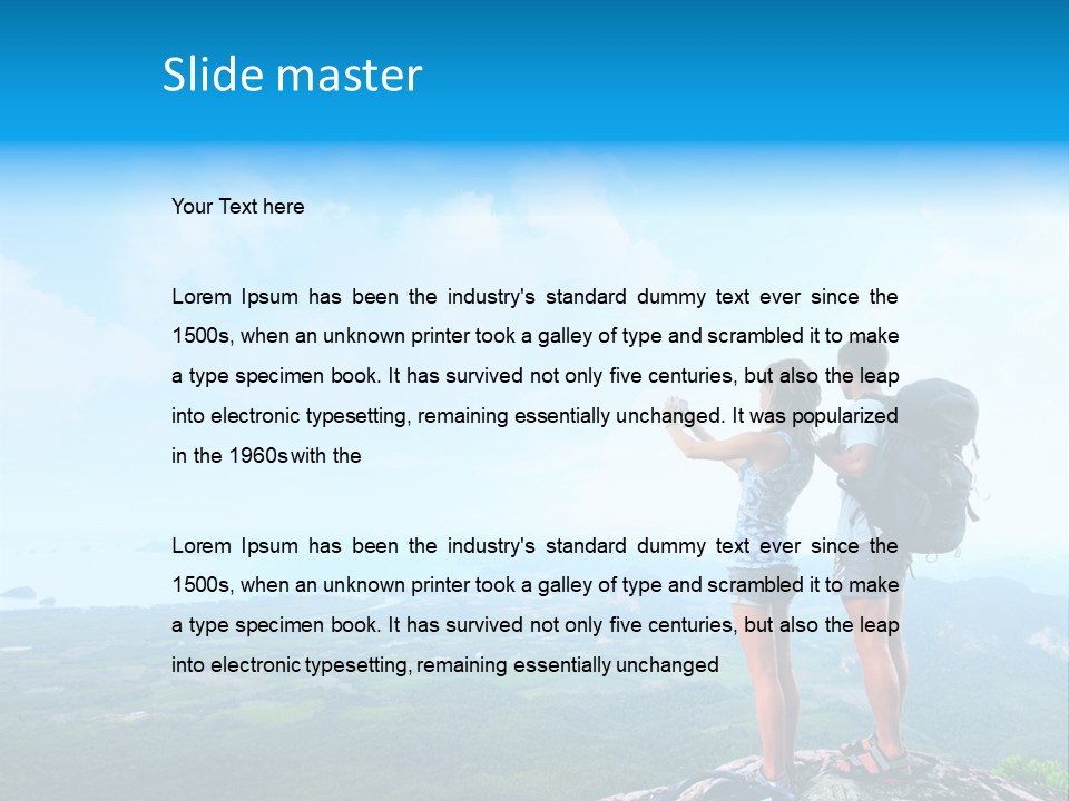 Together High Adventure PowerPoint Template