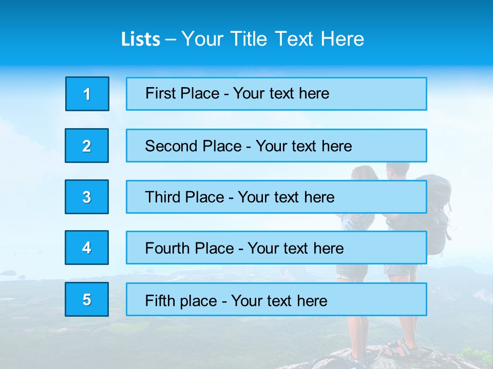 Together High Adventure PowerPoint Template