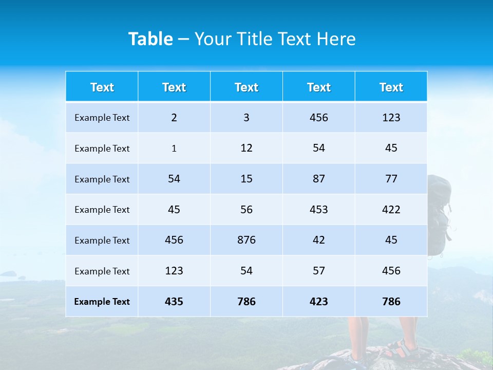 Together High Adventure PowerPoint Template