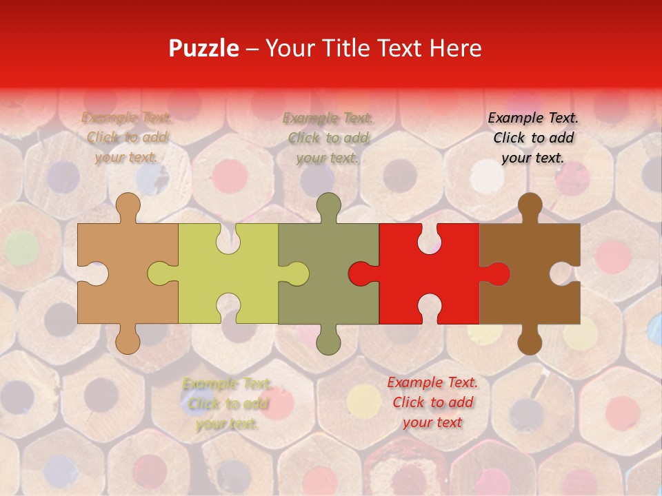 Divertirse Colors Stack PowerPoint Template