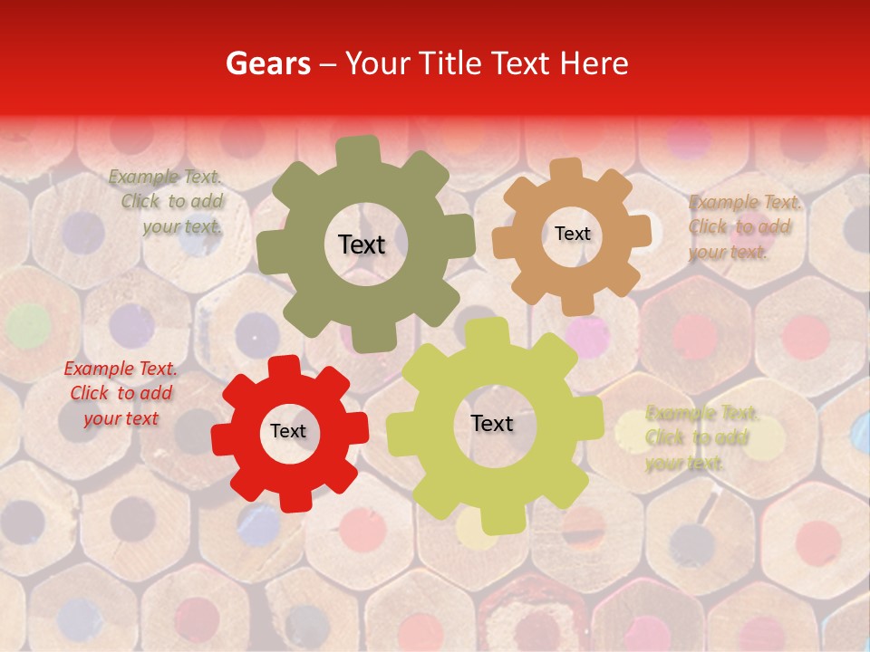 Divertirse Colors Stack PowerPoint Template