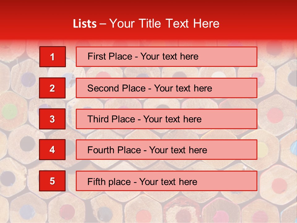 Divertirse Colors Stack PowerPoint Template