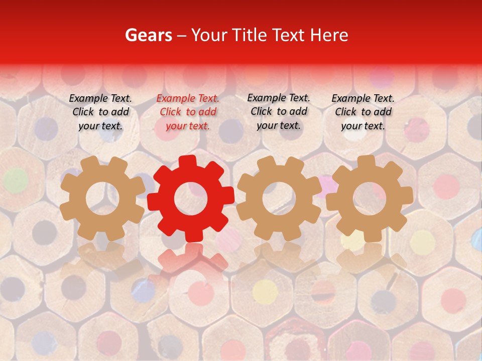 Divertirse Colors Stack PowerPoint Template